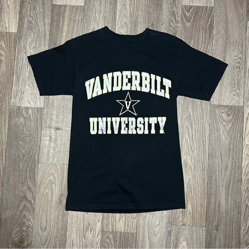 Champion Black Vanderbilt University Tee